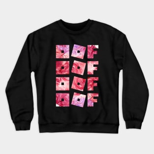 Roblox logo game - Oof (ripetitive - red paint) | gamer Crewneck Sweatshirt